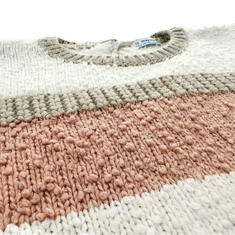 Mayoral | Knitted Striped Sweater (12 yrs) - Picture 2 of 7